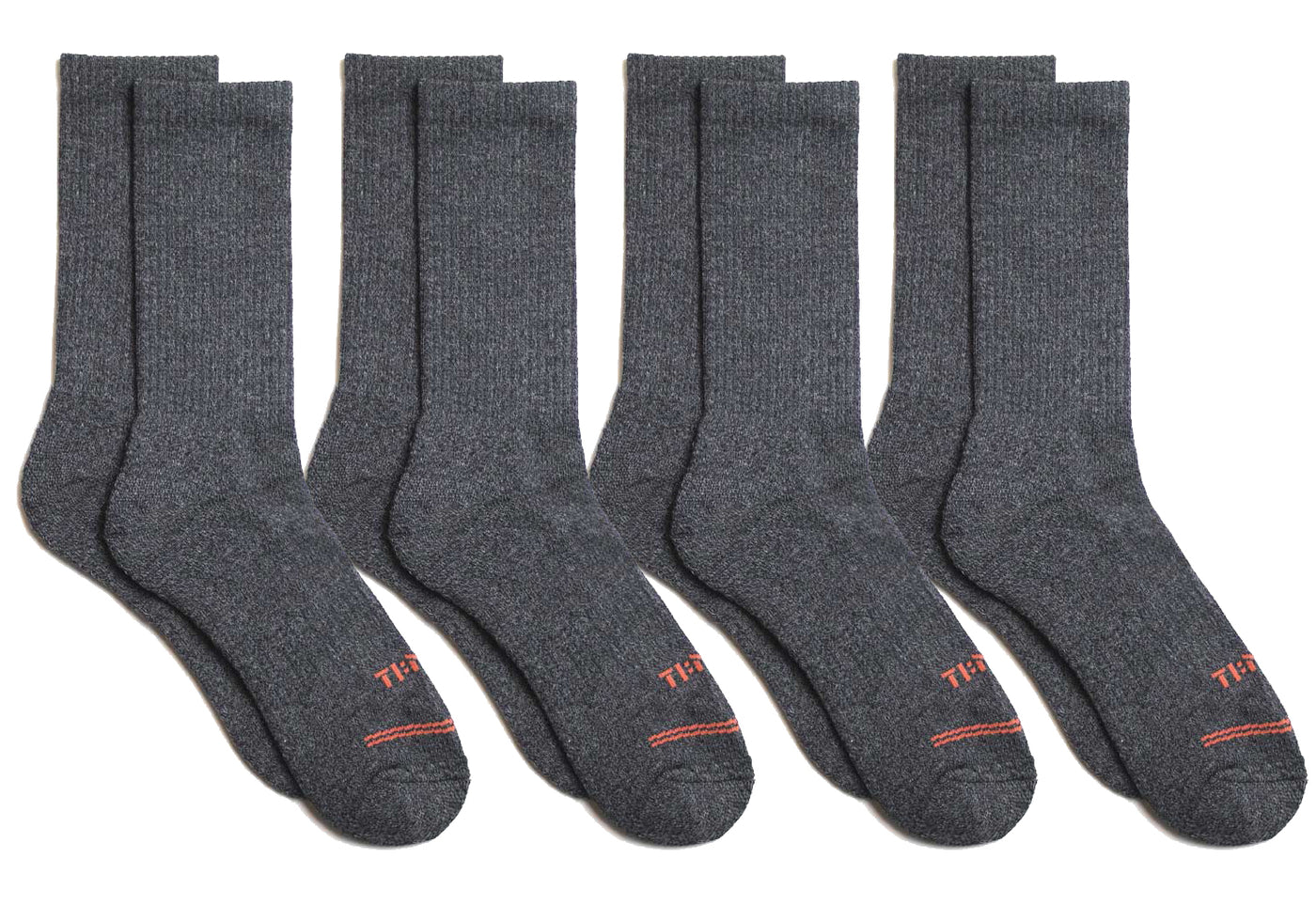 TIME Comfort Socks (unisex) - Calf Socks - 4 Pack / Small by TIME Slippers