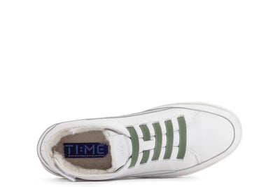 TIME Slippers-Women's Mid-top Slippers, #color_leather-white-olive