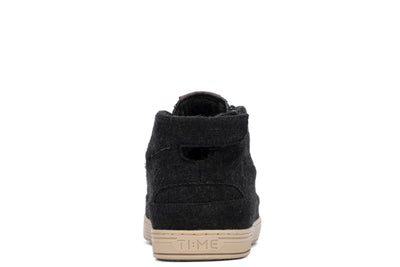 TIME Slippers-Women's Mid-top Slippers, #color_merino-charcoal-beige