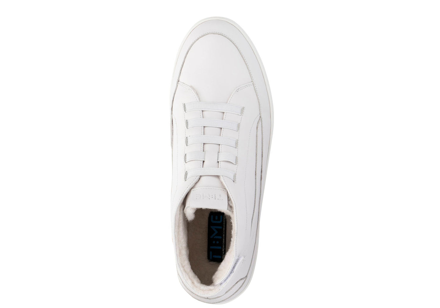 Leather slippers mid-top, #color_leather-white-white