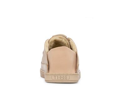 Leather slipper low top, #color_leather-cafe