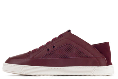 TIME Slippers-Men's Low-top Slippers, #color_leather-burgundy