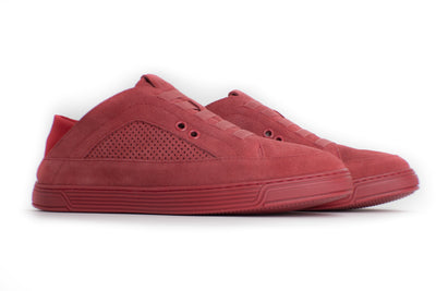 TIME Slippers-Men's Low-top Slippers, #color_suede-candy-red