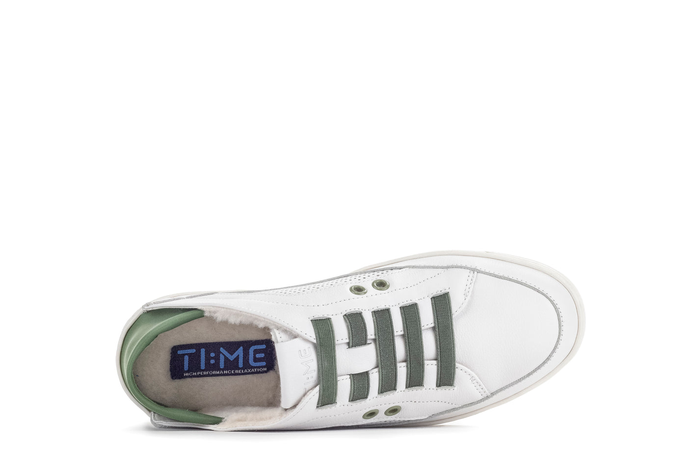 TIME Slippers-Women's Low-top Slippers, #color_leather-white-olive