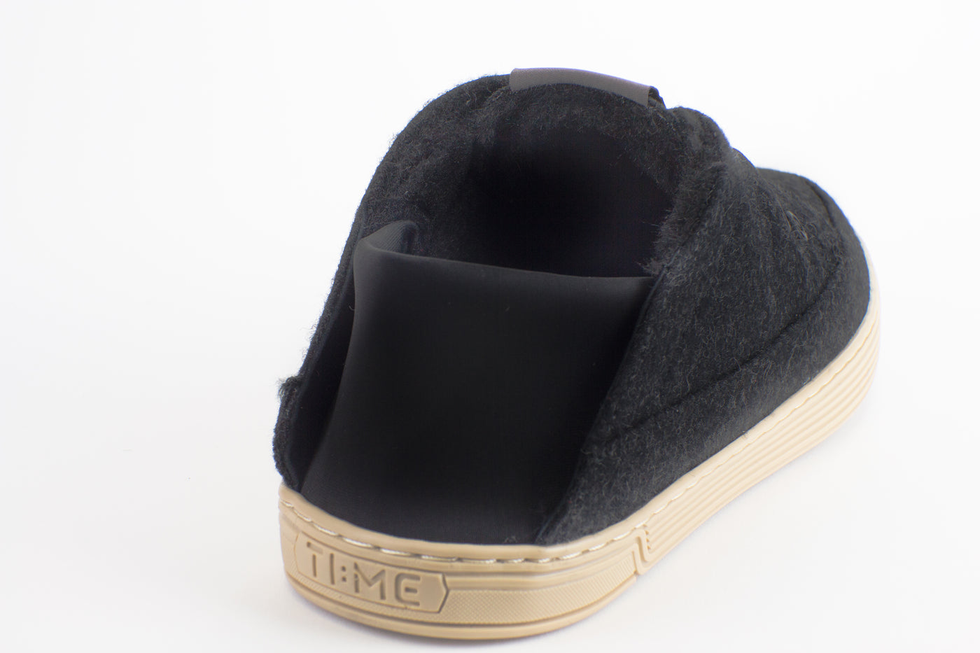 TIME Slippers-Women's Low-top Slippers, #color_merino-charcoal-beige