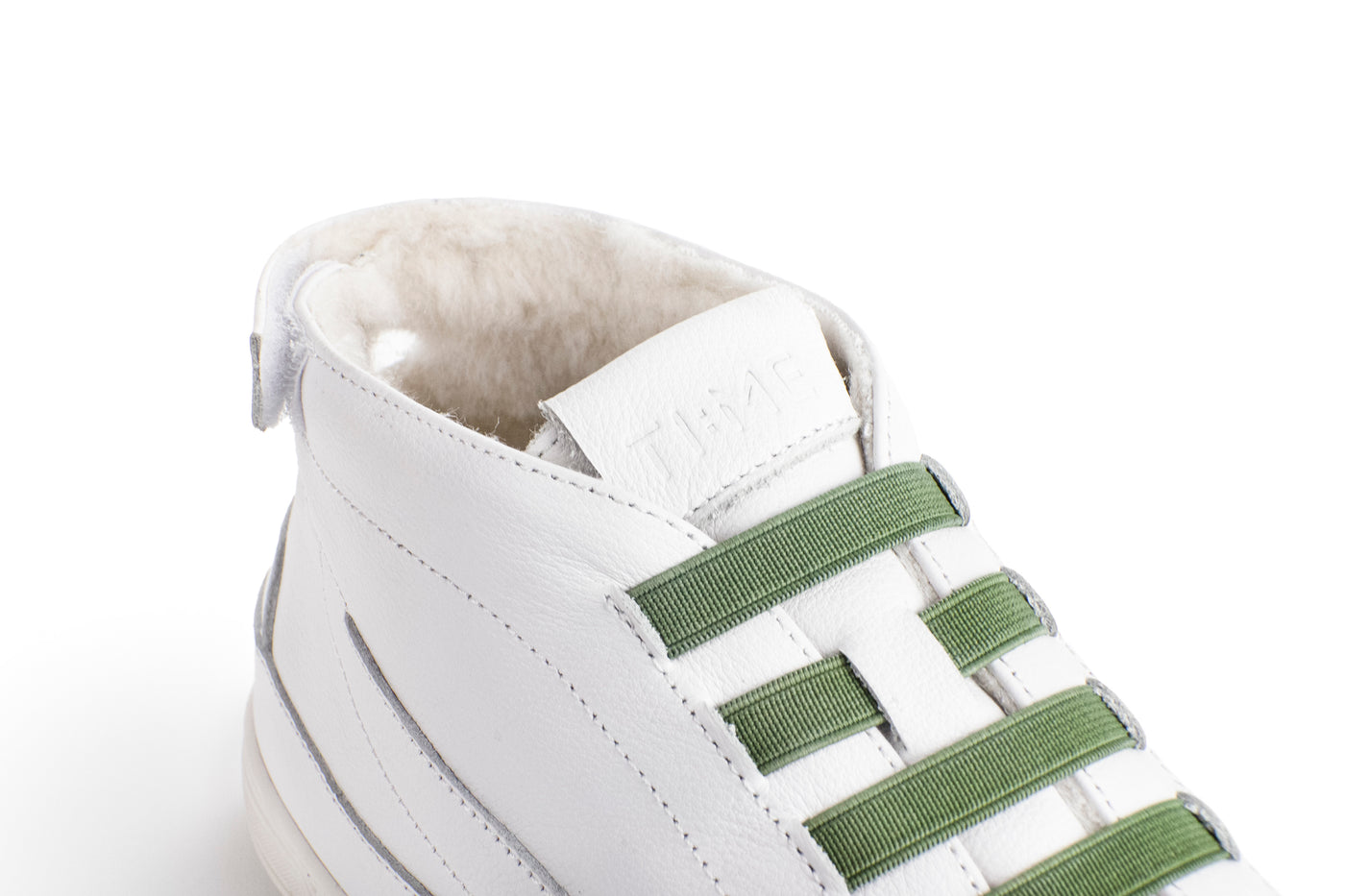 TIME Slippers-Men's Mid-top Slippers, #color_leather-white-olive
