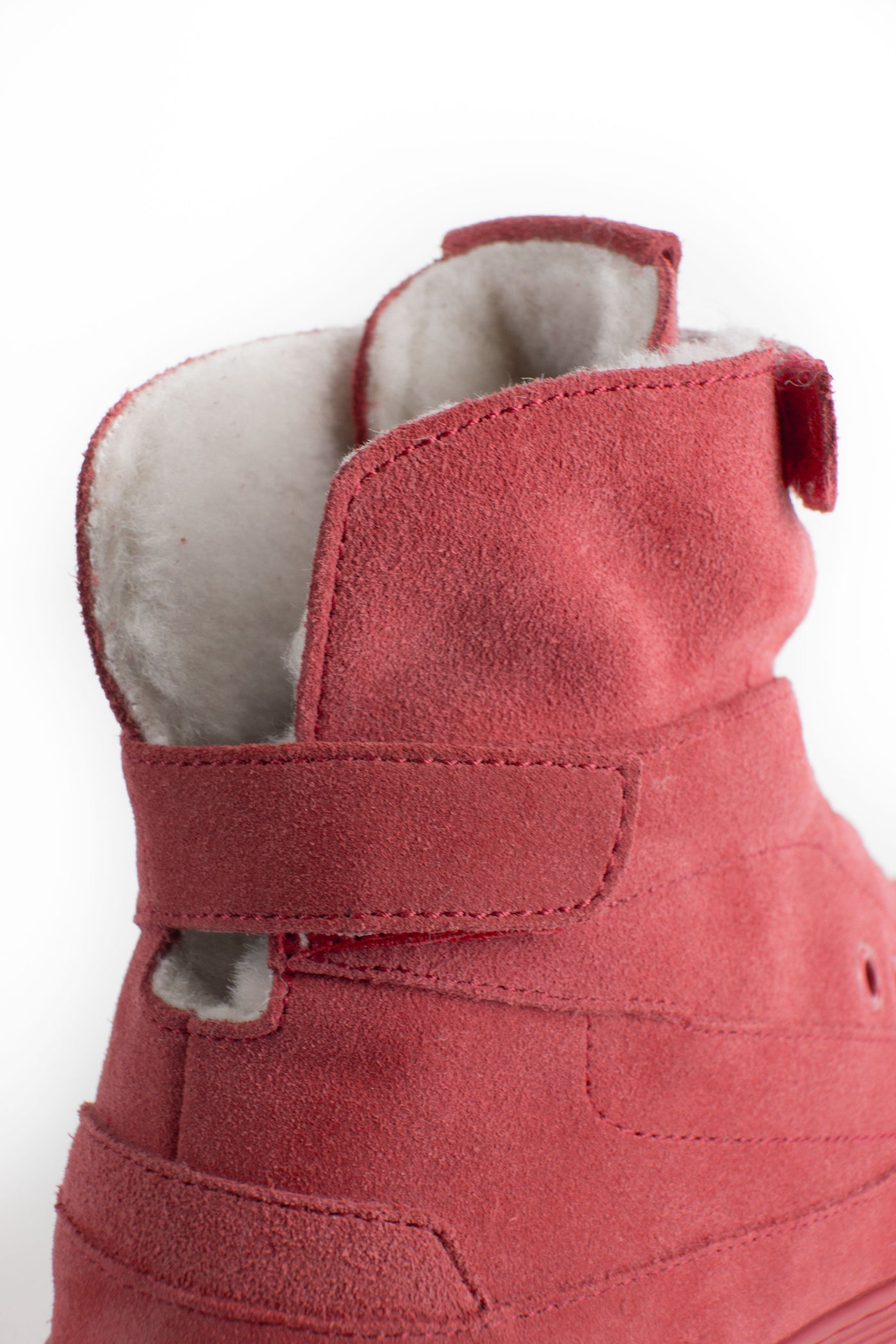 TIME Slippers-Women's Hi-top Slippers, #color_suede-candy-red